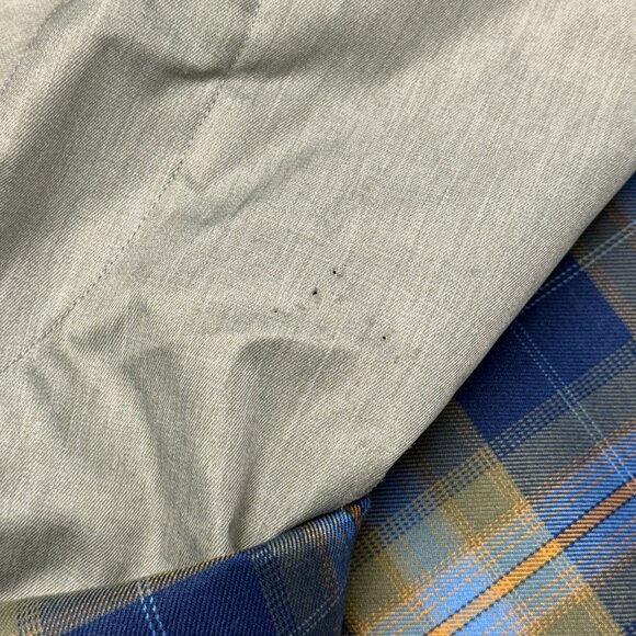 Burton Snowboard Jacket Youth XL (18) 21x28.5 Blue/Green Plaid Dry Ride - Picture 7 of 12